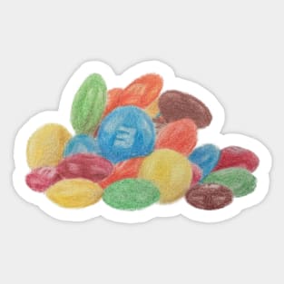 M&M Candy Sticker